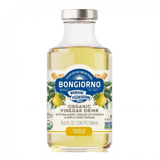 Bongiorno organic vinegar drink lemon & ginger