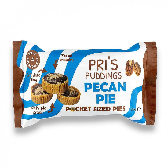Pri's puddings pocket zized pies pecan pie