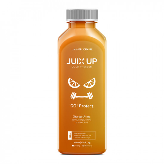 Orange Army Cold-Pressed Juice Pack