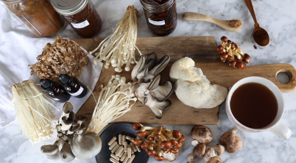 Dark and Stormy Mushroom Bitters Recipe Maple Medicinal Concoction